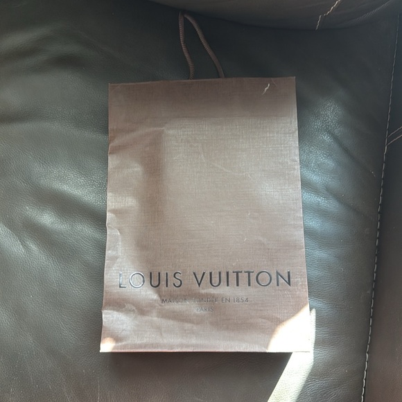 Authentic VINTAGE Louis Vuitton brown shopping bag - Picture 3 of 6